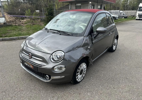 Fiat 500 cena 24900 przebieg: 41900, rok produkcji 2017 z Jelenia Góra małe 301